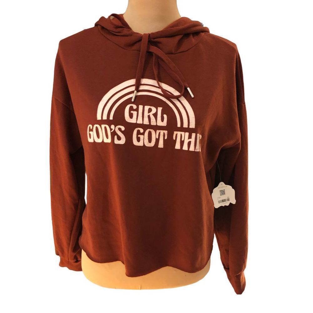 NWT Altar’d State Cropped Hoodie Sweater